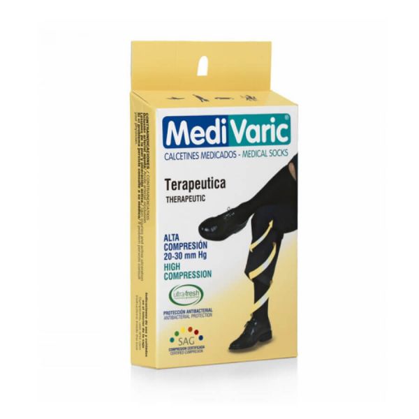 CALCETIN COM. ALTA 20-30 S NEGRO