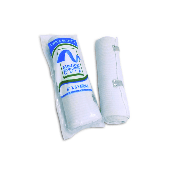 VENDA ELASTICA MEDICAL SUPPLIES 6 X 5 C/BLANCO