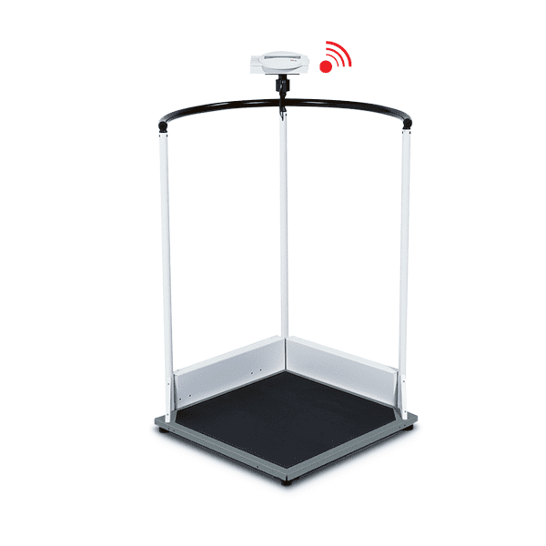 BáSCULA DE PLATAFORMA CON PASAMANOS DIGITAL WIRELESS 644 SECA