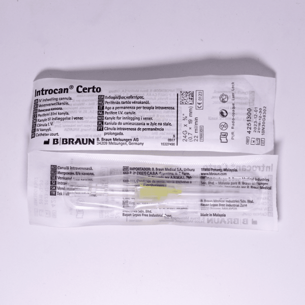 CATéTER INTROCAN SAFETY  24 G X 3/4