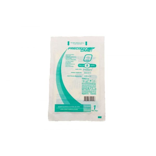 GUANTE STERIL PRECISION # 8