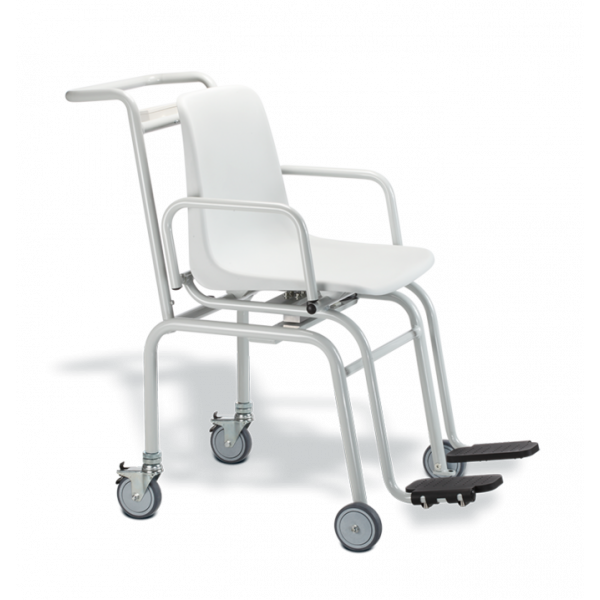 952 BASCULA DIGITAL DE SILLA CON APOYABRAZOS Y APOYAPIES ABATIBLES CAP. 200 KG / 100 GR. SECA