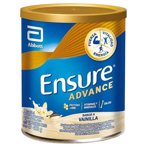 ENSURE ADVANCE POLVO VAINILLA X 850 GR - ABBOTT