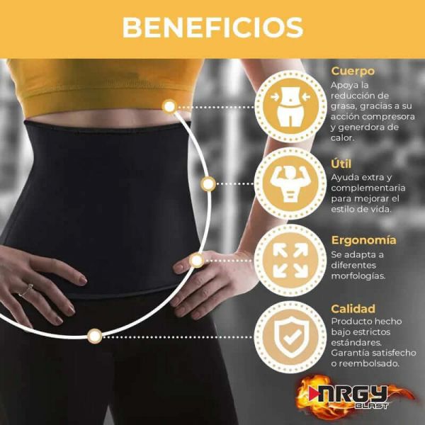 Faja Adelgazar Abdomen Equipos Estetica Fajas Reductoras