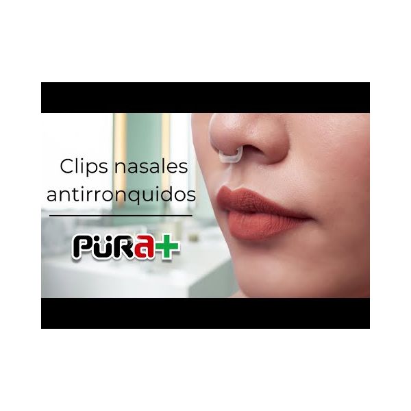 ANTI-RONQUIDO NASAL / RESPIRACIÓN PURA+ X PAR PURA+