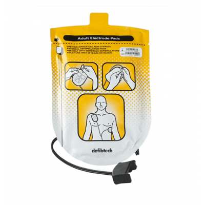 PADS PARA DESFIBRILACIóN ADULTO DDP-100 DEFIBTECH