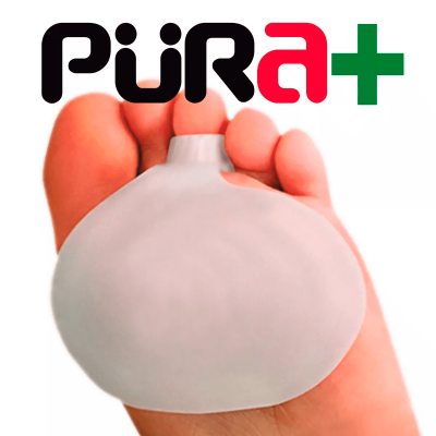 ALMOHADILLA GEL PUENTE MARTILLO / PLANTAR X PAR PURA+