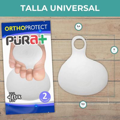 ALMOHADILLA GEL PUENTE MARTILLO / PLANTAR X PAR PURA+