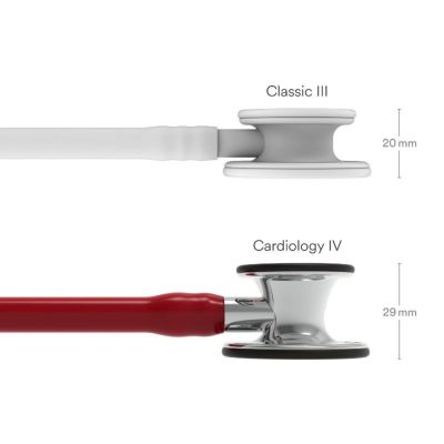 FONENDO. LITTMANN CARDIOLOGY IV SCOPE, BURGUNDY, MIRROR 6170 EDICION ESPECIAL