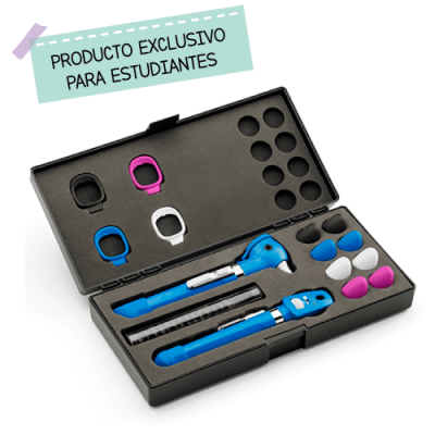 EQUIPO DE ORGANOS POCKET LED PLUS REF 92880+ESTUCHE RIGIDO+ACCESORIOS W.A COLOR INDIGO (ESTUDIANTES)