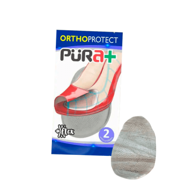 PURA+ PUNTERA SILICON GEL TALLA UNICA COLOR TRANSPARENTE REF. 0149 X PAR