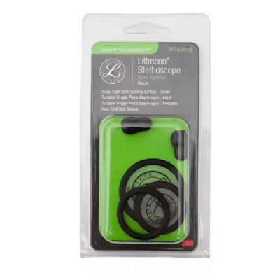 KIT DE REPUESTO 3M LITTMANN CLASSIC III, CARDIOLOGY IV NEGRO- 40016