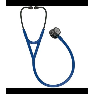 FONENDO 3M LITTMANN CARDIOLOGY IV 6202 - TUBO AZUL MARINO, CAMPANA HUMO, VASTAGO AZUL