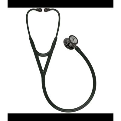 FONENDO 3M LITTMANN CARDIOLOGY IV 6204 - TUBO NEGRO, CAMPANA HUMO, VASTAGO CHAMPAÑA