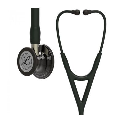 FONENDO 3M LITTMANN CARDIOLOGY IV 6204 - TUBO NEGRO, CAMPANA HUMO, VASTAGO CHAMPAÑA