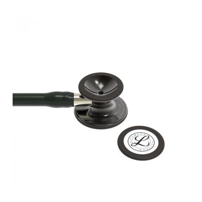 FONENDO 3M LITTMANN CARDIOLOGY IV 6204 - TUBO NEGRO, CAMPANA HUMO, VASTAGO CHAMPAÑA