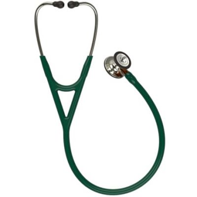 FONENDO 3M LITTMANN CARDIOLOGY IV 6206 - TUBO VERDE, CAMPANA CHAMPAN, VASTAGO NARANJA