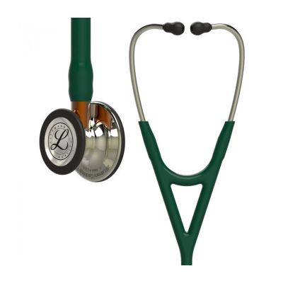 FONENDO 3M LITTMANN CARDIOLOGY IV 6206 - TUBO VERDE, CAMPANA CHAMPAN, VASTAGO NARANJA