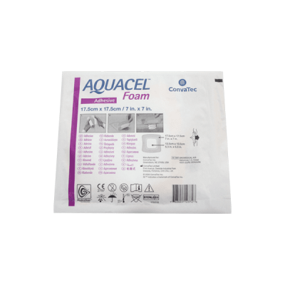 AQUACEL FOAM ADHESIVO 420621 17,5 X 17,5 CMS X UND - CONVATEC