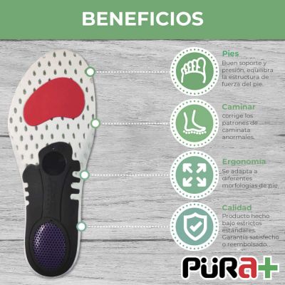 PLANTILLA SPORT HYDROTECH TALLA UNICA PAR REF.4970 - PURA+