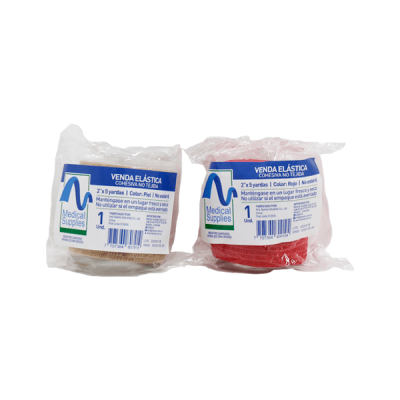 VENDA COHESIVA PIEL 2 X 5 YARDAS - MEDICAL SUPPLIES CORP. S.A.S