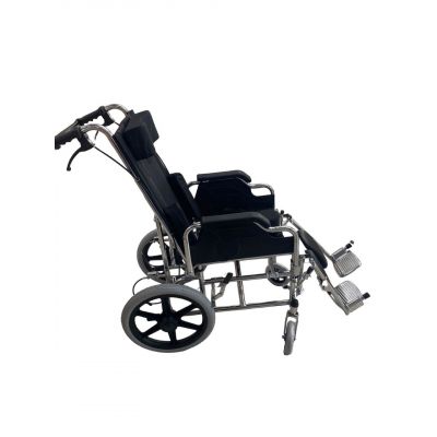 SILLA DE RUEDAS EJECUTIVA RECLINABLE EN ACERO REF.MC212BCEG - IMPOCOR