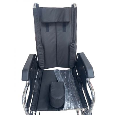 SILLA DE RUEDAS EJECUTIVA RECLINABLE EN ACERO REF.MC212BCEG - IMPOCOR