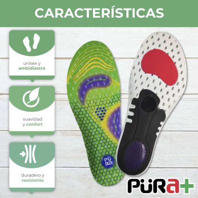 PLANTILLA SPORT HYDROTECH TALLA UNICA PAR REF.4970 - PURA+