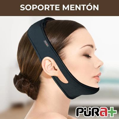 SOPORTE MENTONERA NEGRA TALLA UNICA REF.6189